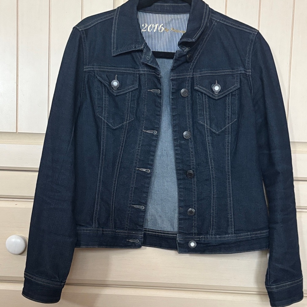 Classic Black Denim Jacket